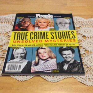 True Crimes and Cold Cases Mysteries Magazine, People